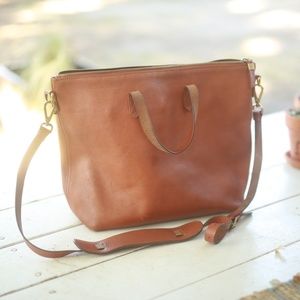 Zip-Top Transport Crossbody